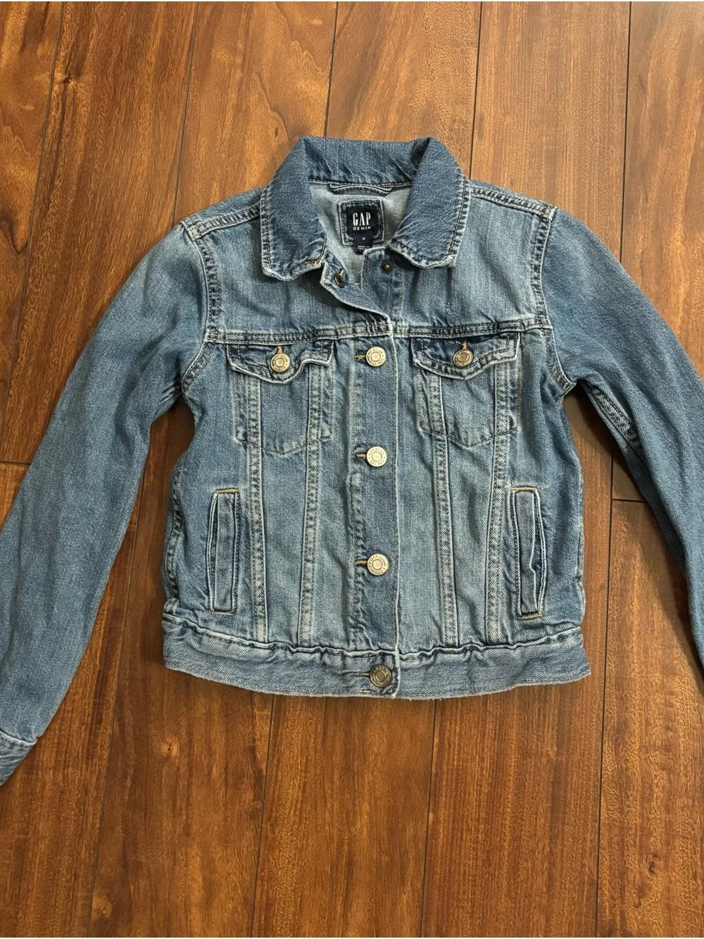 GAP Kids Light Blue Denim Trucker Jacket